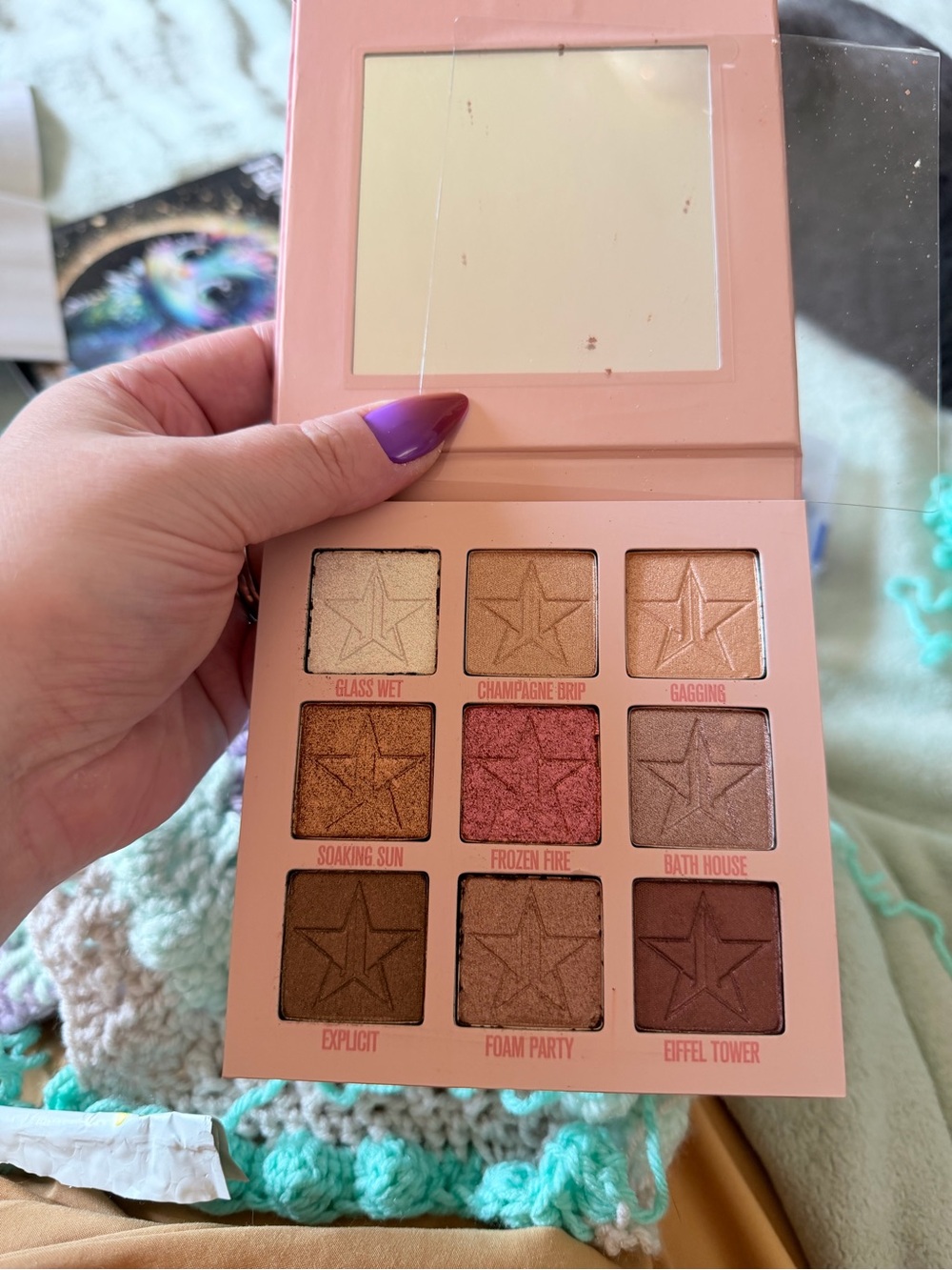 NIB Jeffree Star Cosmetics Mini Orgy Eyeshadow Palette